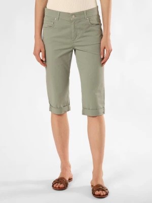 Zdjęcie produktu Angels Spodnie - Capri Tu Kobiety Bawełna zielony jednolity,
