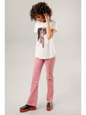 Zdjęcie produktu Aniston Spodnie w kolorze jasnoróżowym rozmiar: 42