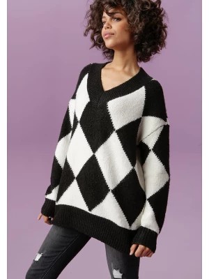Zdjęcie produktu Aniston Sweter w kolorze czarno-białym rozmiar: 42