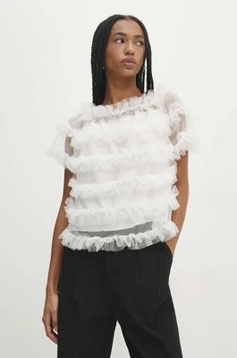 Zdjęcie produktu Answear Lab bluzka damska kolor biały gładka