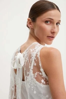 Zdjęcie produktu Answear Lab bluzka damska kolor biały w kwiaty