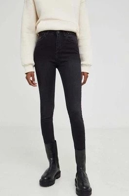 Zdjęcie produktu Answear Lab jeansy damskie kolor szary