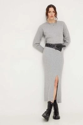 Zdjęcie produktu Answear Lab komplet sweter i spódnica kolor szary