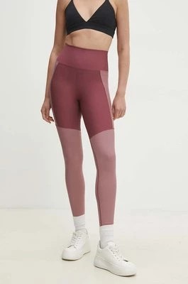 Zdjęcie produktu Answear Lab legginsy damskie kolor różowy gładkie