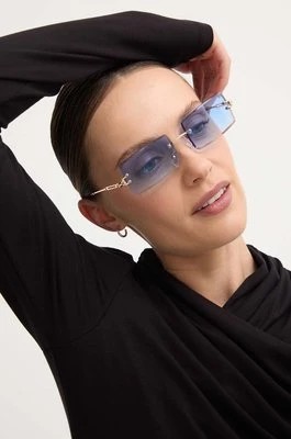 Zdjęcie produktu Answear Lab okulary przeciwsłoneczne damskie kolor fioletowy