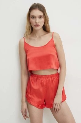 Zdjęcie produktu Answear Lab piżama damska kolor czerwony
