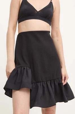 Zdjęcie produktu Answear Lab spódnica kolor czarny mini rozkloszowana