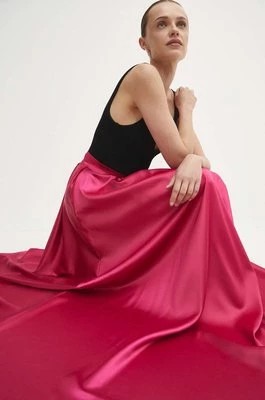 Zdjęcie produktu Answear Lab spódnica kolor różowy maxi rozkloszowana