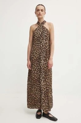 Zdjęcie produktu Answear Lab sukienka kolor brązowy maxi prosta