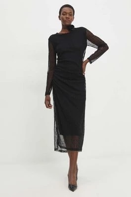 Zdjęcie produktu Answear Lab sukienka kolor czarny mini prosta