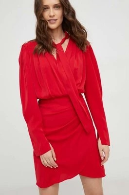 Zdjęcie produktu Answear Lab sukienka kolor czerwony mini prosta