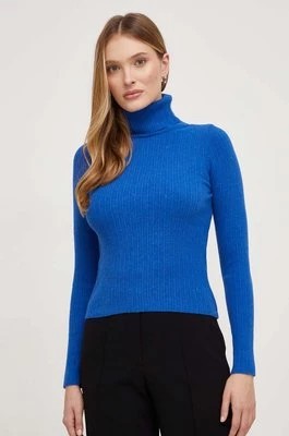 Zdjęcie produktu Answear Lab sweter damski kolor niebieski lekki z golfem