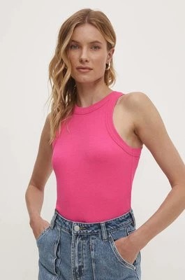 Zdjęcie produktu Answear Lab top damski kolor różowy