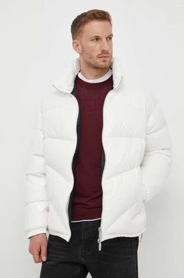 Zdjęcie produktu Armani Exchange kurtka puchowa męska kolor beżowy zimowa