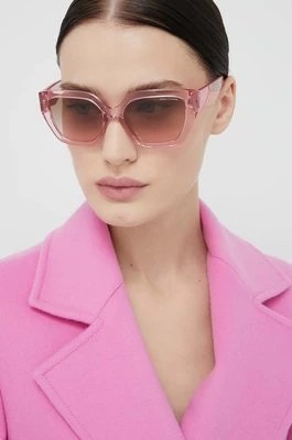 Zdjęcie produktu Armani Exchange okulary przeciwsłoneczne damskie kolor różowy 0AX4125SU