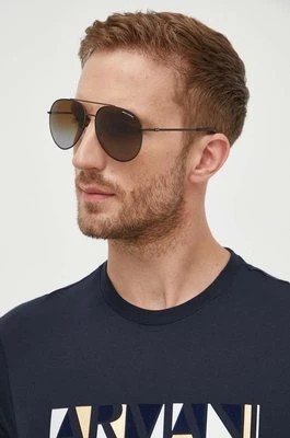 Zdjęcie produktu Armani Exchange okulary przeciwsłoneczne męskie kolor bordowy 0AX2043S