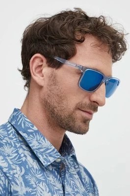 Zdjęcie produktu Armani Exchange okulary przeciwsłoneczne męskie kolor niebieski 0AX4145S