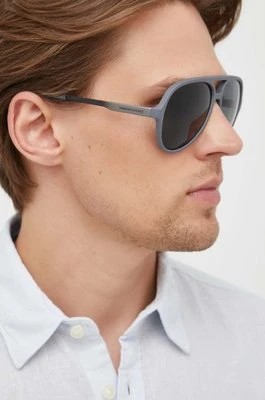 Zdjęcie produktu Armani Exchange okulary przeciwsłoneczne męskie kolor szary 0AX4133S