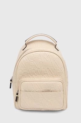 Zdjęcie produktu Armani Exchange plecak damski kolor beżowy mały gładki 942805 CC793