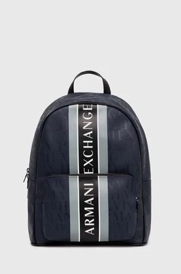 Zdjęcie produktu Armani Exchange plecak męski kolor granatowy duży wzorzysty 952394 CC831