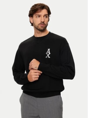 Zdjęcie produktu Armani Exchange Sweter 6DZM6H ZM5BZ 1200 Czarny Regular Fit