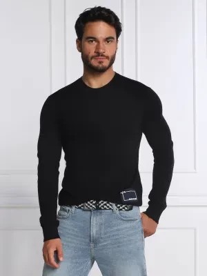 Zdjęcie produktu Armani Exchange Sweter | Regular Fit | z dodatkiem wełny