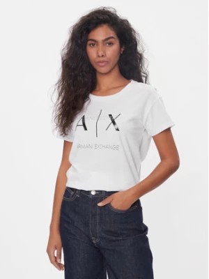 Zdjęcie produktu Armani Exchange T-Shirt 3DYT36 YJ3RZ 1000 Biały Regular Fit