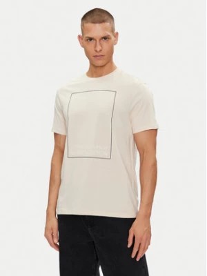 Zdjęcie produktu Armani Exchange T-Shirt 3DZTHB ZJ8EZ 1792 Beżowy Regular Fit