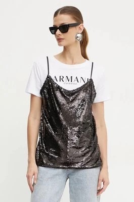 Zdjęcie produktu Armani Exchange t-shirt bawełniany damski kolor biały XW000064 AF10356