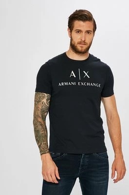 Zdjęcie produktu Armani Exchange t-shirt męski kolor granatowy 8NZTCJ Z8H4Z NOS