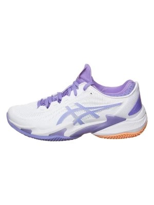 Zdjęcie produktu asics Buty "Court FF 3 Clay" w kolorze biało-fioletowym do tenisa rozmiar: 39