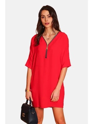 Zdjęcie produktu ASSUILI Sukienka w kolorze czerwonym rozmiar: 40