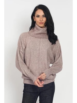 Zdjęcie produktu ASSUILI Sweter w kolorze beżowym rozmiar: 42