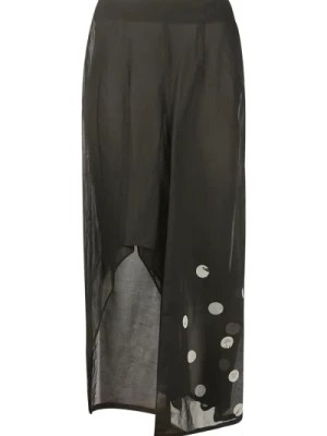 Zdjęcie produktu Asymetryczna Spódnica w Groszki Yohji Yamamoto