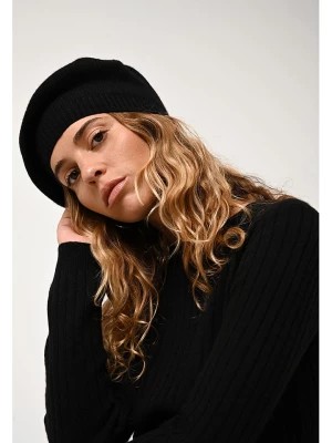 Zdjęcie produktu AUTHENTIC CASHMERE Kaszmirowa czapka "Liwi" w kolorze czarnym rozmiar: onesize