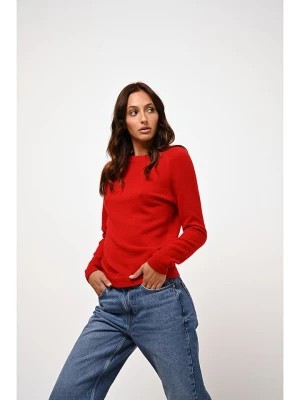 Zdjęcie produktu AUTHENTIC CASHMERE Kaszmirowy sweter "Ecrin" w kolorze czerwonym rozmiar: L