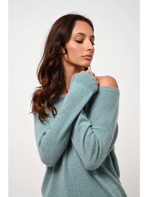 Zdjęcie produktu AUTHENTIC CASHMERE Kaszmirowy sweter "Faraut" w kolorze miętowym rozmiar: S