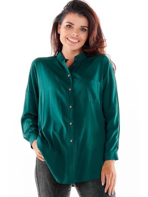 Zdjęcie produktu Awama Koszula w kolorze zielonym rozmiar: XL