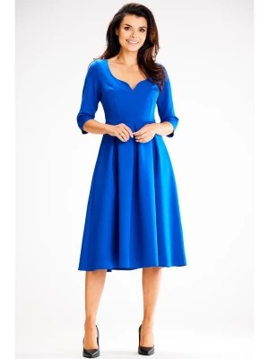 Zdjęcie produktu Awama Sukienka w kolorze niebieskim rozmiar: L