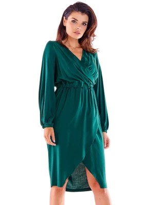 Zdjęcie produktu Awama Sukienka w kolorze zielonym rozmiar: XL