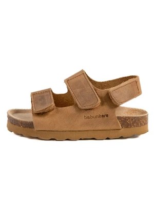 Zdjęcie produktu BABUNKERS Family Skórzane sandały w kolorze brązowym rozmiar: 31