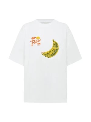 Zdjęcie produktu Banana T-shirt z motywem sztuki Alemais