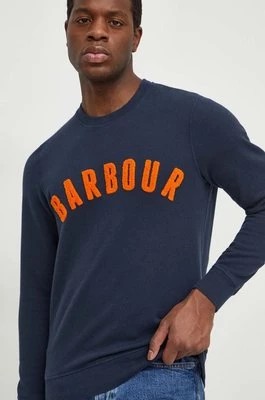 Zdjęcie produktu Barbour bluza męska kolor granatowy melanżowa MOL0101