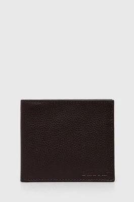Zdjęcie produktu Barbour portfel skórzany męski kolor brązowy MLG0007
