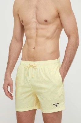 Zdjęcie produktu Barbour szorty kąpielowe kolor żółty MSW0079