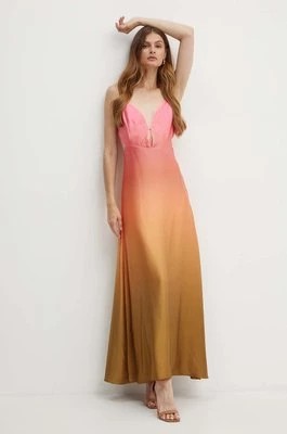 Zdjęcie produktu Bardot sukienka KARLOTTA kolor różowy maxi rozkloszowana 57322DB5
