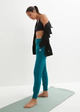 Zdjęcie produktu Bardzo miękkie spodnie haremki z domieszką modalu bonprix