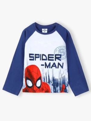 Zdjęcie produktu Bawełniana bluzka chłopięca z długim rękawem - Spiderman