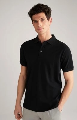 Zdjęcie produktu Bawełniana koszulka polo Primus w kolorze czarnym Joop