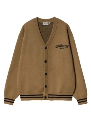 Zdjęcie produktu Bawełniany sweter Onyx z guzikami Carhartt Wip